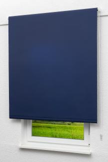 Lysel Outlet - Basisrollo Tageslicht Dunkelblau, (B x H) 122cm x 175cm in blau/dunkelblau