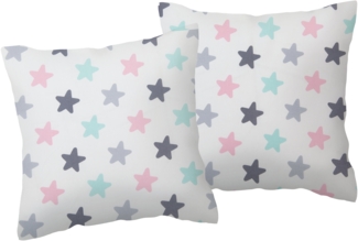 Kissen-Set 40x40 cm mit Motiv 2-teilig