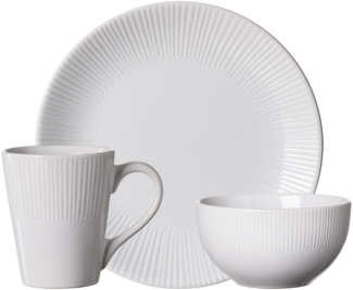 Ritzenhoff & Breker Banda Frühstücks-Set 18-teilig Weiß