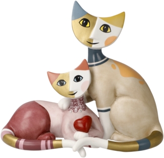 Goebel / R. Wachtmeister -Vivien e Peppie,Figur,16,0cm x 9,0cm x 14,0cm / Biskuit-Porzellan / 16,0cm x 9,0cm x 14,0cm