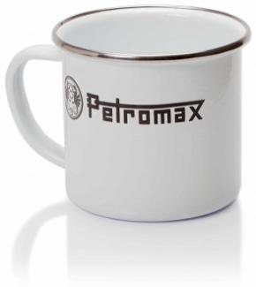 Petromax Emaille Becher weiß 300 ml - Emaillierter Kaffeebecher perfekt für Camping & Outdoor