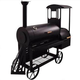 Lok Smoker Flustra | Räucherofen | Lokomotive | Grillwagen | BBQ-Grill
