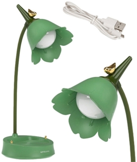 Senmudi LED Schreibtischlampe desk lamp,Schreibtischlampe Kinder, Dimmbare LED Tischlampe, LED fest integriert, 360 Grad verstellbar, warmes Licht, weißes Licht, natürliches Licht, 3 Farbtemperaturen,Wiederaufladbare Schreibtischlampe mit Touch Sensor
