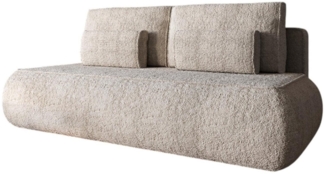 Compleo Schlafsofa Sofa ohne Armlehnen BELLS, Stilvolles Sofa, Moderne Couch