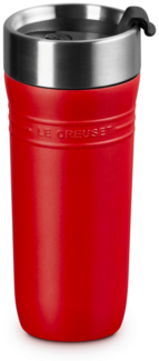 Le Creuset Thermobecher 350ml Kirschrot Edelstahl