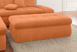DOMO collection Hocker NMoric, mit Stauraumfach, auch in Cord
