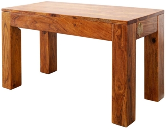 Massivmoebel24 Bank (Bank Akazie 80 x 35 x 45 honig lackiert OXFORD #11), Bank Akazie 80 x 35 x 45 honig lackiert OXFORD #11