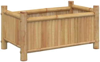 vidaXL Pflanzkübel 50x30x25 cm Bambus 366460