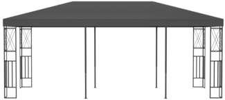 vidaXL Pavillon 3x6 m Anthrazit Stoff 48010