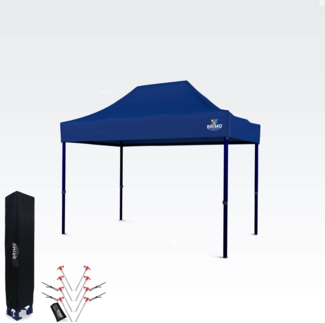 Gartenzelt 2x3m - ohne 3 Wänden - Blau