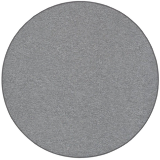 Snapstyle Veloursteppich Feinschlingen Velour Teppich Strong Rund, Rund, Höhe: 5 mm