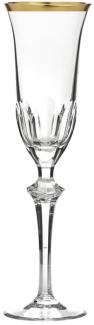 Sektglas Kristall Palais Gold clear (26,2 cm)