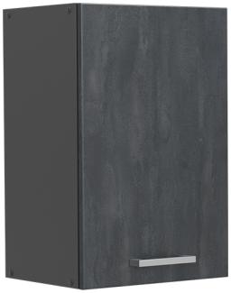 Vicco Hängeschrank R-Line Schwarz Beton Anthrazit 40 cm