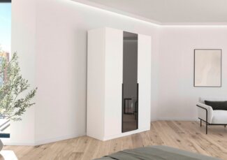 INOSIGN BY RAUCH Drehtürenschrank Ferris Schrank Breite 2,10m BESTSELLER Schlafzimmerschrank Kleiderschrank mit Spiegel in den Ausführungen BASIC/CLASSIC/PREMIUM