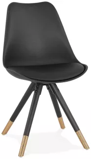 Kokoon Design Stuhl Soprano Holz Schwarz