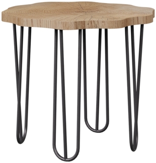 Couchtisch Ringo Eiche 50 x 50 cm Vicco