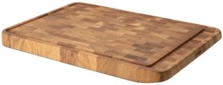 Continenta Schneidebrett, Eiche Stirnholz 46x32,5x3,5 cm