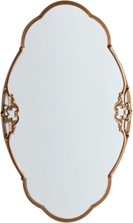 Wandspiegel EPANNES 49 cm 84 cm Gold