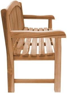 Gartenbank Bari Teak Massivholz - Breite: XXL extra stark 150 cm