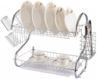 Geschirrständer Geschirr Abtropfgestell Abtropfständer Abtropfgitter DR01
