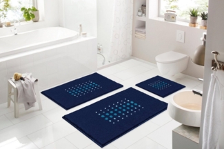 Grund Badematte Siria, 50x60 cm, blau