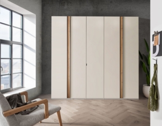 WIEMANN Drehtürenschrank Lagos (in 4 Breiten und mit 3 verschiedenen Ausstattungspaketen erhältlich) inkl. Türendämpfung