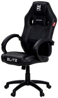 ELITE Gaming Gaming-Stuhl Ergonomischer Gamingstuhl Exodus Bürostuhl inkl. XXL Sitzfläche (hohe Rückenlehne, verstellbare Sitzhöhe, extragroße Sitzfläche, vielfältige Farbauswahl, Sicherheits-Doppelrollen, 1 St), verstellbare Sitzhöhe