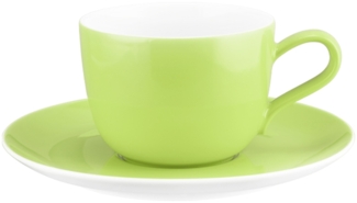 Seltmann Weiden Liberty Pure Colors Kaffeetasse mit Untertasse 260 ml Lime Green - DS
