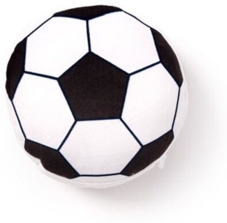 Puckator Reisekissen und Schlafmaske Fußball, Plüsch, 1-tlg, Kopfkissen, ca. 15 x 28 x 7 cm (geöffnet)