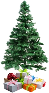 Mojawo Weihnachtsbaum inkl Ständer grün, 150 cm
