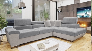 Ecksofa Cotere Premium, Seite: Rechts, Farbe: Rinaldi 15 + Rinaldi 13 + Rinaldi 15