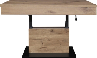 Mäusbacher Couchtisch Lift Couchtisch, höhenverstellbar 58-77cm,Tischplatte aufziehbar, Staufach, 110cm breit