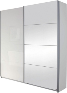 rauch Garderobenschrank Garderobe Drehtürenschrank Kleiderschrank Schrank Schuhschrank MINOSA Breite 181 cm, ausziehbare Kleiderstange, 6 Schuhböden MADE IN GERMANY
