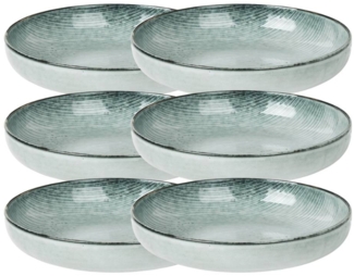 Broste Copenhagen NORDIC SEA Schale 22,5 cm Set6