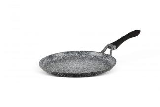 Edenberg Bratpfanne Pfannkuchen pfanne, Keramik, 20cm 24cm 28cm, Aluminium (1-tlg, Zum Braten von Pfannkuchen, Eiern, Würstchen und mehr)