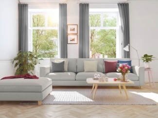 Leonique Vorhang Ammersee, Multifunktionsband (1 St), blickdicht, Einzelschal mit Multiband