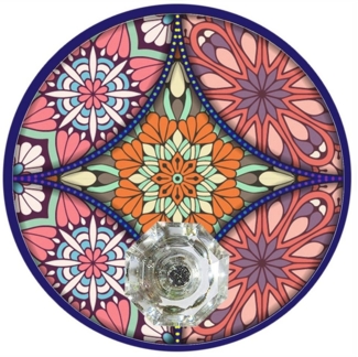 HTI-Line Wandhaken Wandhaken Mandala, Flur, (Stück, 1-St, 1x Wandhaken), Garderobenhaken Kleiderhaken