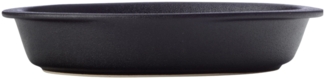 Maxwell & Williams HY0019 CAVIAR BLACK Auflaufform oval 28 x 15,5 cm - Premium-Keramik