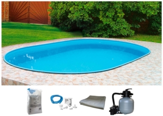 my POOL BWT Ovalpool PREMIUM (Komplett-Set, 5-tlg), Höhe 135 cm, in verschiedenen Größen verfügbar