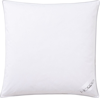 Home affaire Federkissen TAMINS, Kopfkissen 80x80 cm, 40x80cm, Füllung: 85% Federn & 15% Daunen, Bezug: Baumwolle, Bauchschläfer, Rückenschläfer, Seitenschläfer, Kissen, Made in Germany, Allergiker geeignet (Nomite)