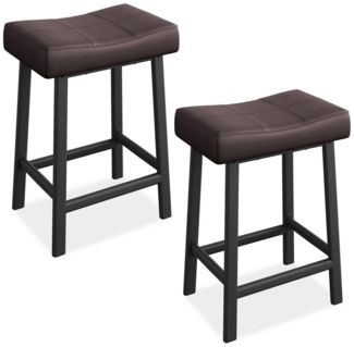 GarveeMore Barhocker Barstuhl 2er Set Bistrostuhl Küchenhocker
