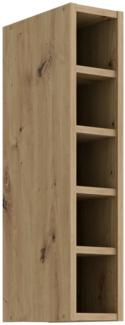 Hängeschrank Regal 15 cm Eiche Artisan Küchenzeile Küchenblock Küche Stilo