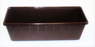 Foxtrot Blumenkasten 80cm - braun