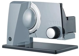 GRAEF Allesschneider Metall Messer gewellt u glatt 0-20mm 170W gra SKS 110 / S11020