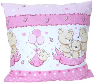 Primawela Kissenbezüge Baby Kinder Kissenbezug 80 x80 cm Kissenhülle Bezug für Kissen