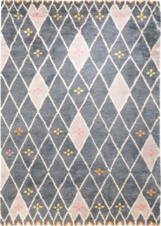 Morgenland Berber Teppich - 240x170 cm - grau