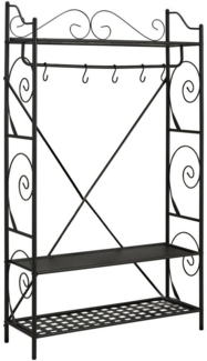 loft24 Kleiderschrank Isabelle Garderobe aus Metall