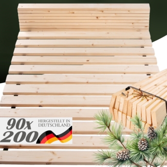 TUGA - Holztech Marken Rollrost Lattenrost 90x200 cm 300kg Bettrost