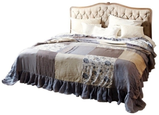 Mirabeau Bett Bett Declaire leinen/braun
