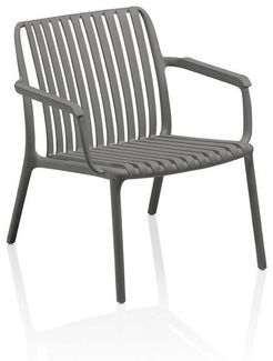 Kettler LAGO Lounge Gartensessel Grau wetterfest stapelbar